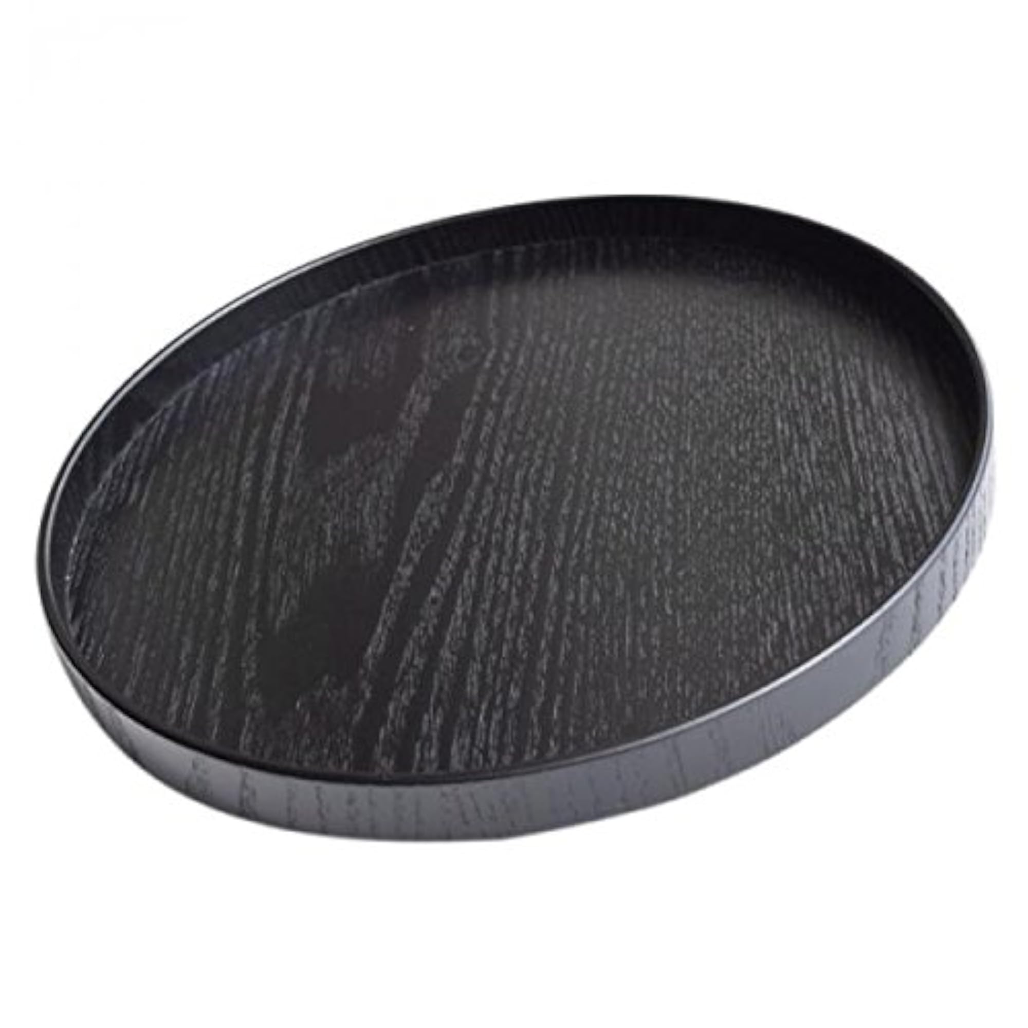 Multifunctional Round Wooden Plate Serving Tray