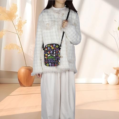 Image of ZJXHPO Villains Carry On Bag Chillin is Like A Villain Cross Body Bag Witch Shoulder Bag Evil Queen Messenger Bag (Villain CB)