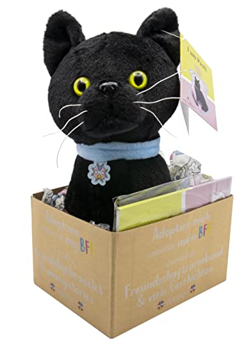 Peluche Maja de Hohenzollern contre l'anxiété de la séparation avec livre