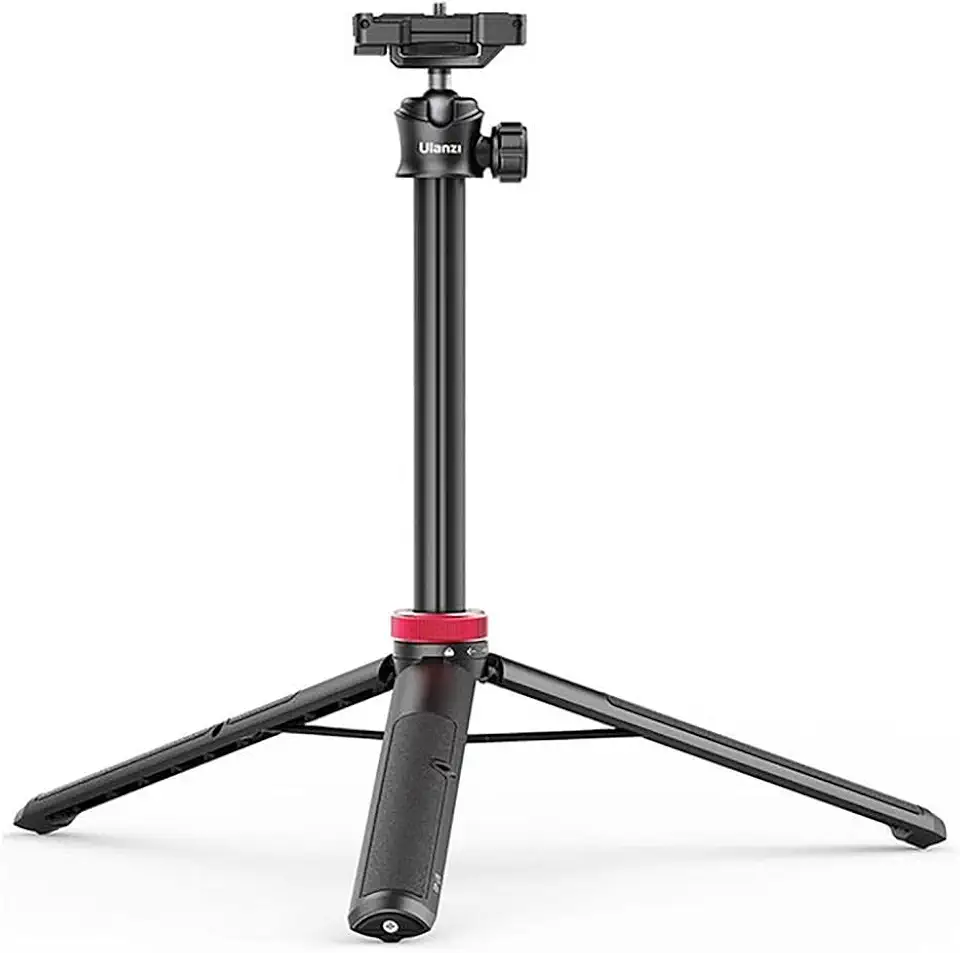 ULANZI MT-44 Tripé para Celular Extensível, 150cm com Clip 2 em 1 e Cabeça Esférica 360° para iPhone/Sony/Canon/DJI Osmo Action, Tripé de Viagem Leve