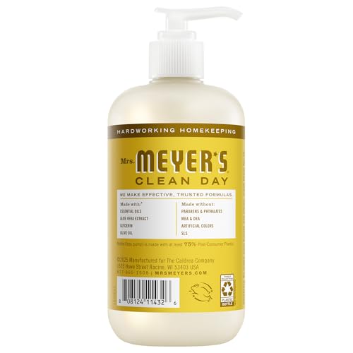 Image of MRS. MEYER'S CLEAN DAY Hand Soap, Daisy Scent, 12.5 Fl Oz Bottle