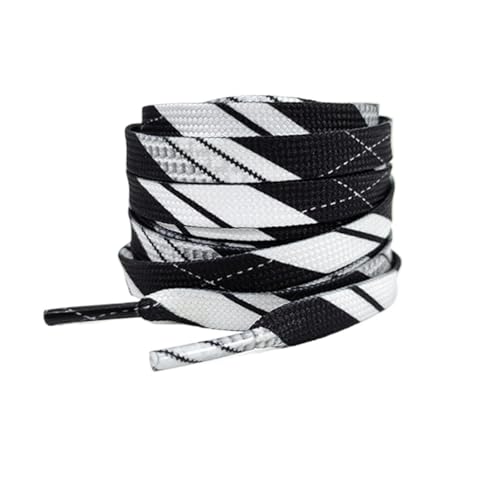 XIANMY Cordones planos de 8 mm para zapatos deportivos, estilo vintage, para zapatos deportivos, informales, botas, 120 cm, A09, 120