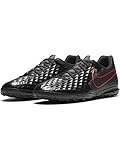  Nike Legend 8 Club TF, Zapatillas de fútbol Hombre, Black/Dk Smoke Grey-Chile Red, 40 EU