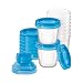 Kit de lactancia con bomba de leche manual SCD221/00, incluye botella natural,...