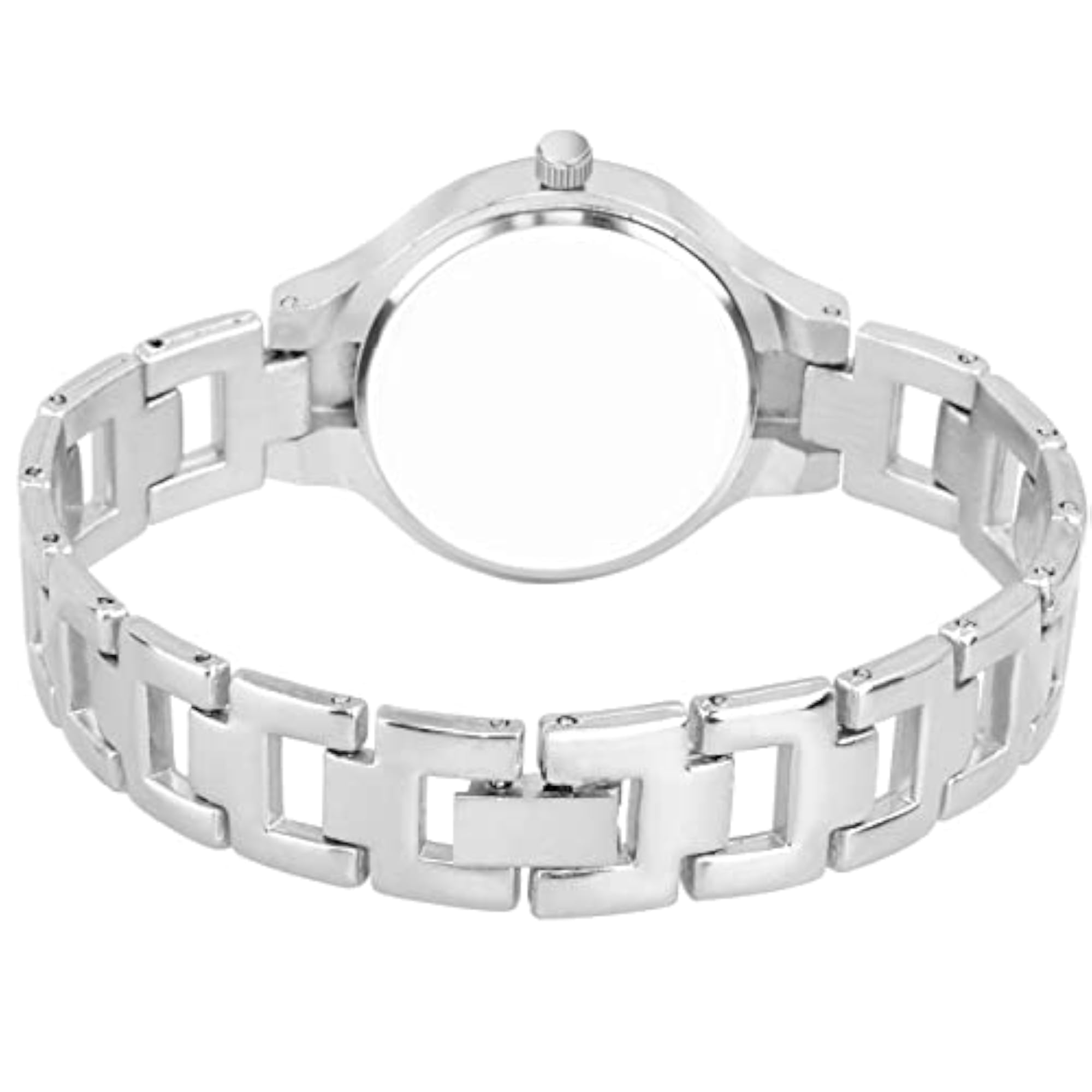 Women's Analogue Designer Dial Metal Strap Watch
