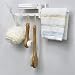 JIEIIFAFH Serviette Hanging Rack Porte Organisateur Salle de Cuisine Crochet à Chariot Rotatif Cabinet débarbouillette Crochet Shelf Support de Rangement Accessoires (Color : White)