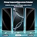 (2+2 Packs) for Galaxy S21 Plus Privacy Screen Protector and Camera Lens Protector 6.7 Inch,Fingerprint Unlock, Anti Spy, 9H Hardness, Scratch Resistant, Easy Installation, High Sensitivity Touch