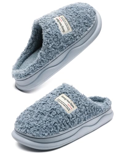 Memory Foam Fuzzy Slippers