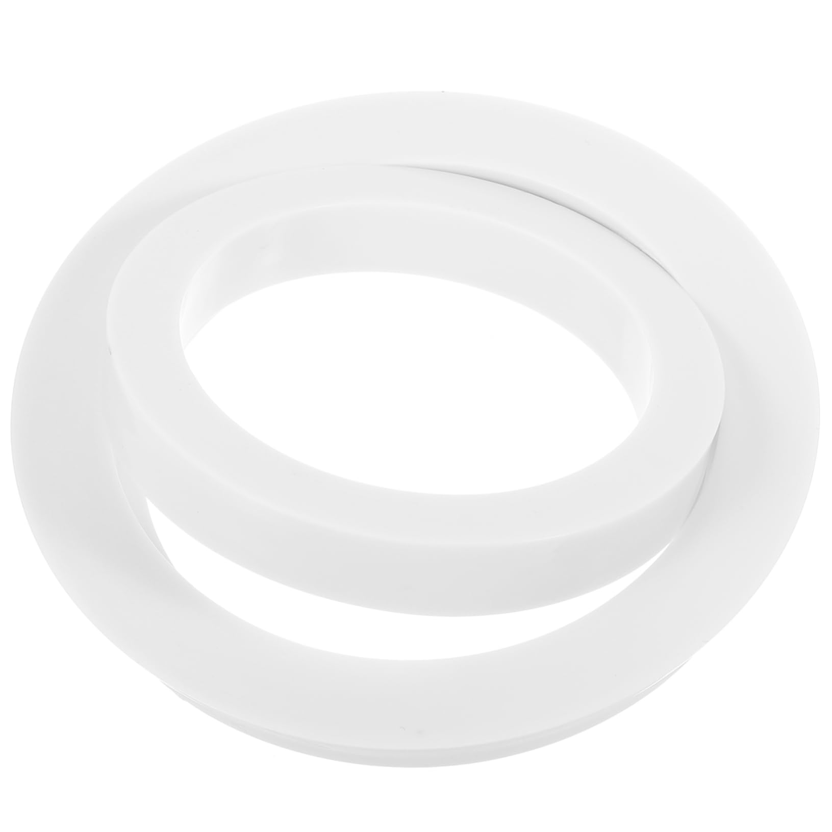 Gogogmee 3 Sets Fine Crafted Golf Practice Tool Stable Plastic Material Thickened Cup Ring for Training