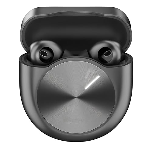 Image of Wireless Earbuds with 25dB ANC | 36-Hour Playback | Individual Rear Cavity Design | Bluetooth 5.0 | (Peace) (Golden)