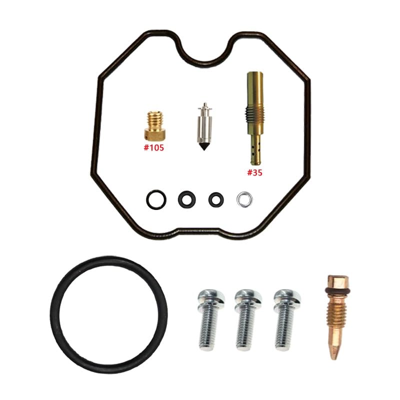 Kit réparation carburateur XR150L gicleur 105 joint nitrile moto XR150LEK 2014-2025