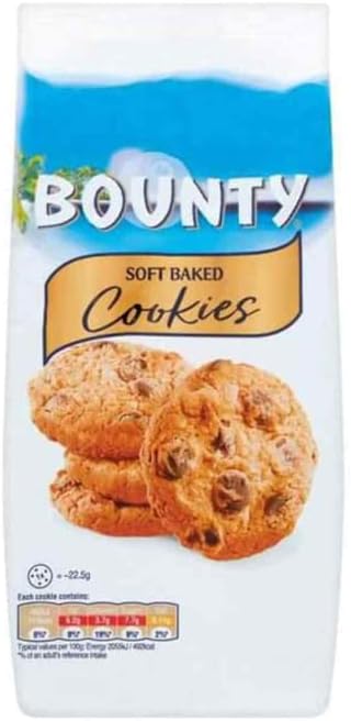 NEW Mars Bounty chocolate Soft Baked Cookies 180g pack UK product