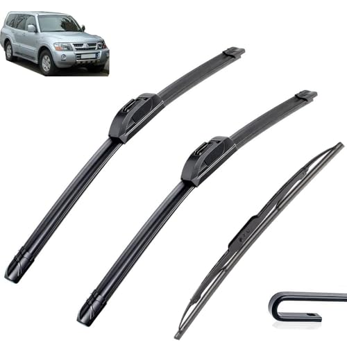 Balais d'essuie-glace avant arrière Pajero V60 2000-2006