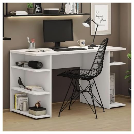 Escrivaninha Mesa para Computador Office 9409 Madesa - Branco