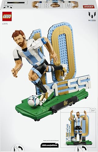 LEGO® Editions Football 43015 Lionel Messi – Légende du foot - vue 9