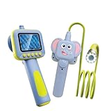 MZYSKJ Kids Borescope Snake Camera with Light, Ages 4-12 Kids Endoscope for Photo and Video with LED Lights, Science Kits STEM Toys Gift for Boys & Girls, Ideal for Outdoor Nature Exploration (Blue)