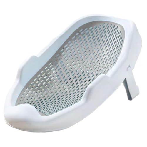Chaise longue bébé 0-24 mois pliable et transat de bain ergonomique gris