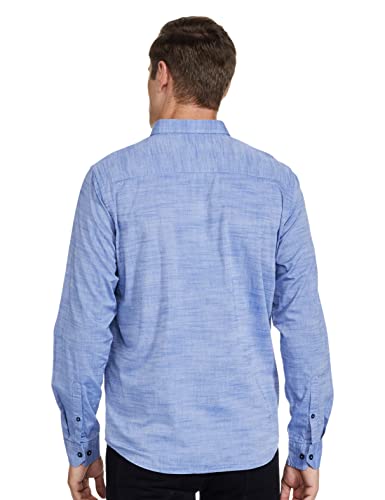 Image of Max Men's Cotton Regular Fit Solid Smart Casual Shirt