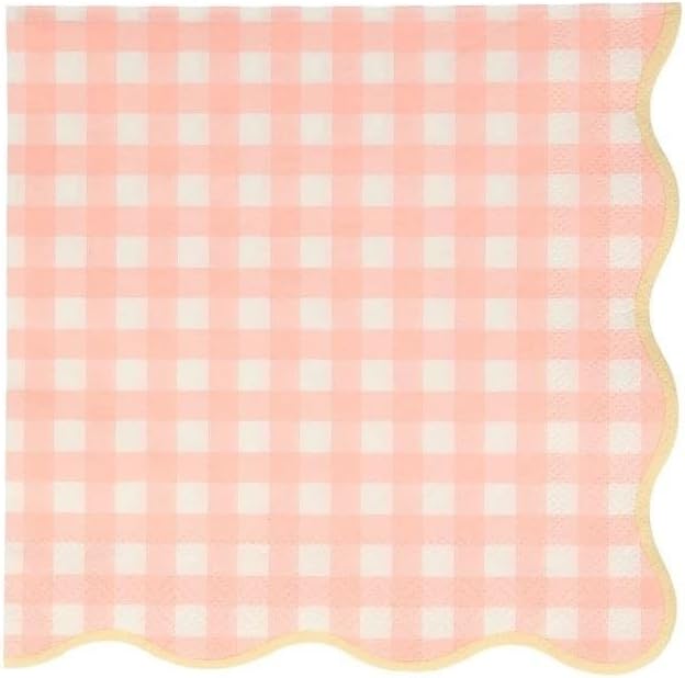 Meri Meri Gingham Large Napkins
