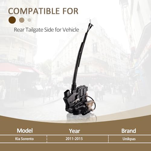 Image of Driver Side Door Lock Actuator Assembly Compatible for Kia Sorento 2011-2015 Replace Front Left Door Lock Latch 81310-2P000 ‎813102P000