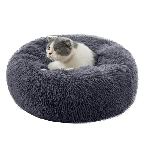 PETCUTE Cama Perro Grande Mediano Pequeños Cama Gato Lavable Suave Mascotas Calentito Cojín Invierno de Felpa