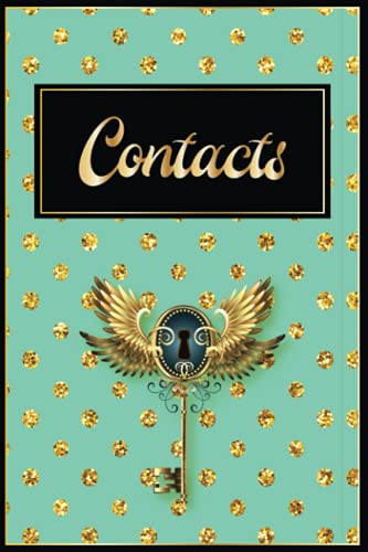 REPERTOIRE ADRESSE: Carnet d'adresses Répertoire Téléphonique avec Rappel des Anniversaires & Liste de mots de Passe Internet || Petit Format Discret ... Clef du Bonheur, Cadeau Femme Original Copine