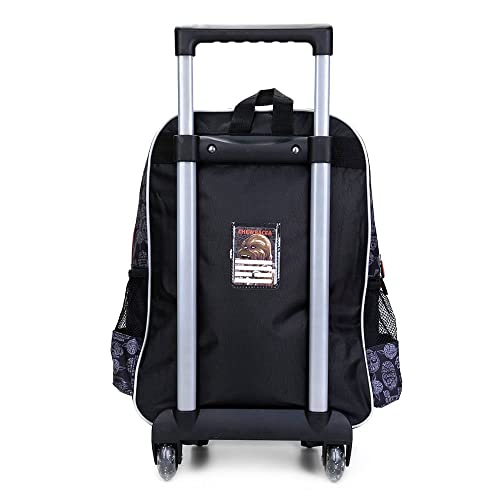 Mochila Infantil Com Rodas Star Wars Chewbacca - IC34102ST-LR