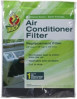 Air Conditioner Filter Replacement 24" wide x 15" high x 1/4" thick- 2