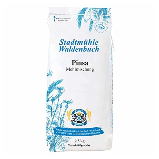 Stadtmühle Waldenbuch Pinsa Mehl Mischung für Pinsa Romana, Foccacia, 2,5 kg