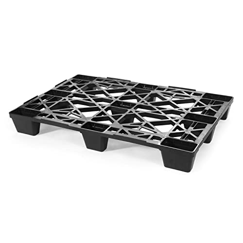 Euro Nestable Plastic Pallet, 2200 Lbs Cap., 47.25 x 31.5, Lot of 26