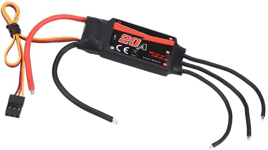 REES52 RC Drone ESC Emax Simon Series BLHeli 12A 20A 30A ESC 2-3S Battery for 130-210mm Racing Drone RC Part(20A) 3