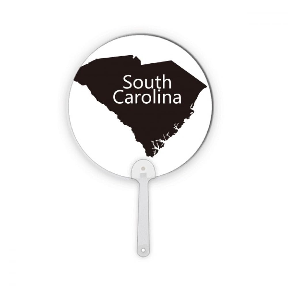 Carte du sud en plastique ronde comme ornement de scrapbooking