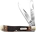 Old Timer 95OTB Genuine Bone Large Gunstock Trapper 7.3in S.S. Traditional Folding Knife with 3.1in Clip Point and Bone Handle for Outdoor, Hunting, Camping and EDC