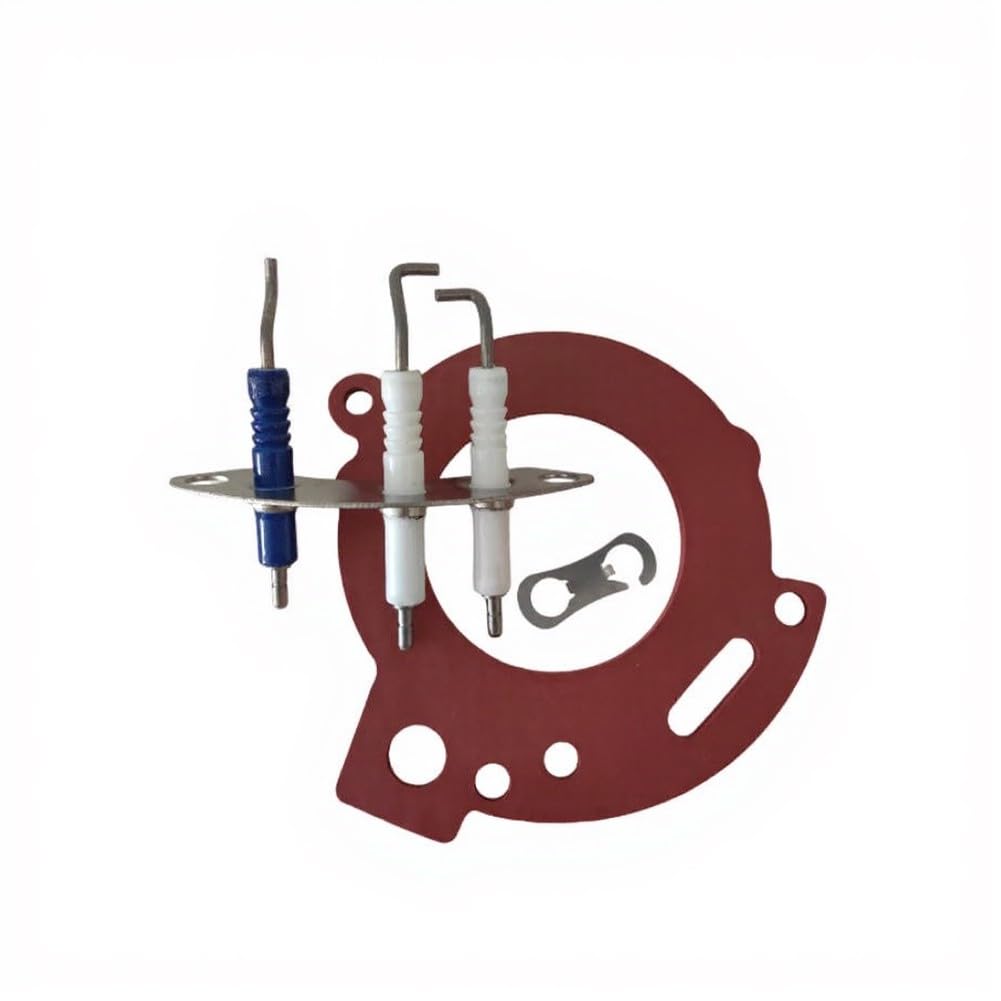 Set di elettrodi per caldaia Bosch per Buderus Logamax GB172 modelli 14-24 87181070870, per una combustione efficiente e un basso consumo di energia nel sistema di riscaldamento, facile da montare