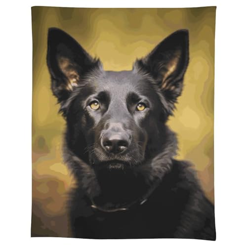 Nappe rectangulaire 140x190 berger allemand imperméable - 3