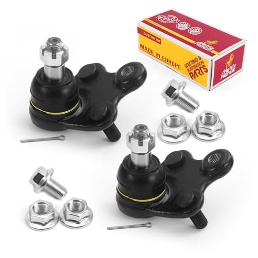 Made in Europe - Metrix Premium 2 PCS Front Lower Ball Joint K500103 Fits 2007-2018 Acura RDX, 2016-2019 Honda HR-V, 2007-2016 Honda CR-V