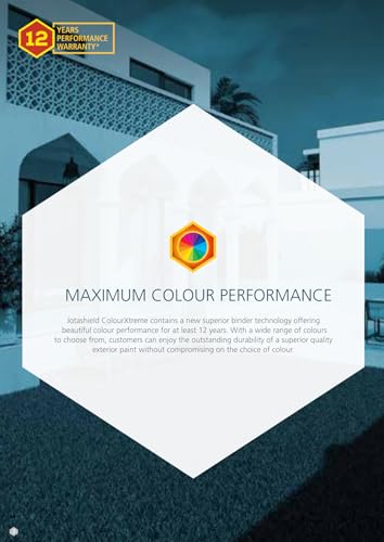 Image of Jotun Jotashield ColourXtreme Matt Ultimate Ultra-Premium Exterior Paint for Maximum Colour Performance and Concrete Protection - 4L (White)