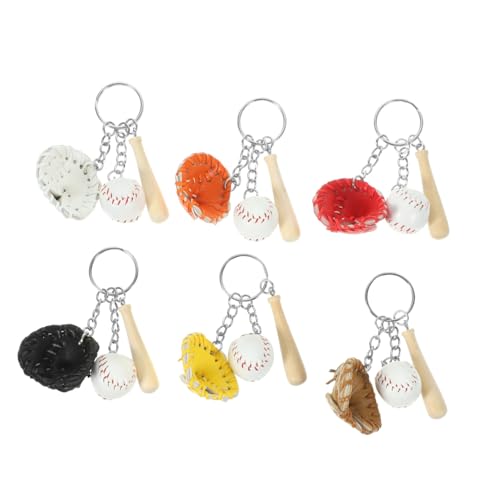 Porte-clés baseball softball pour sac à dos femme | Décoration de fête sport et style quotidien