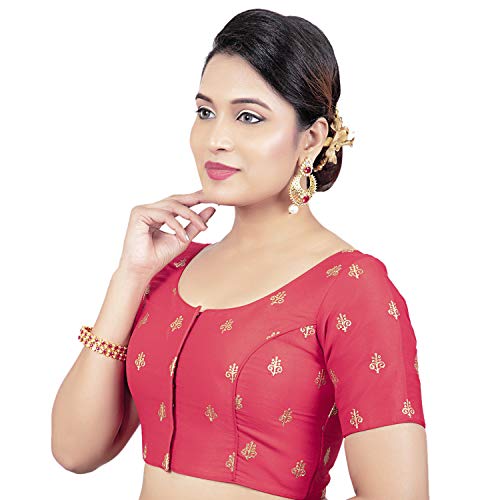 Image of Biyu Being With You Women's Art Silk Saree Blouse