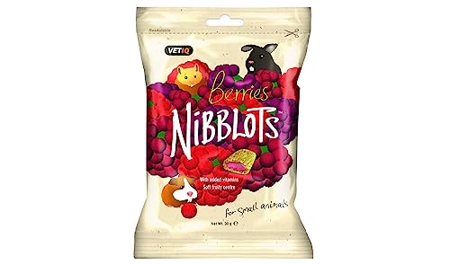 Vet IQ Nibblots Berries Treats for Small Animal, 30 g 5580