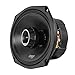 DS18 PRO-ZT Pro Audio Coaxial Midrange Speakers with Built-in Bullet Tweeter, 4-Ohms, Water Resistant - Black Metal Mesh Grill Included (1 Speaker) (6x9 inches)