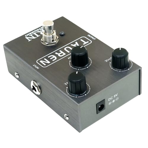 FUNOMOCYA Electric Guitar Effect Pedal Analog with Tone Durable Glossy Finish Versatile for Electric Guitar Accessories for Creating