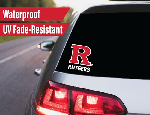 Image of Rutgers Sticker Sticker Variety Pack for Car Water Bottle Phone 14 Pc Gift