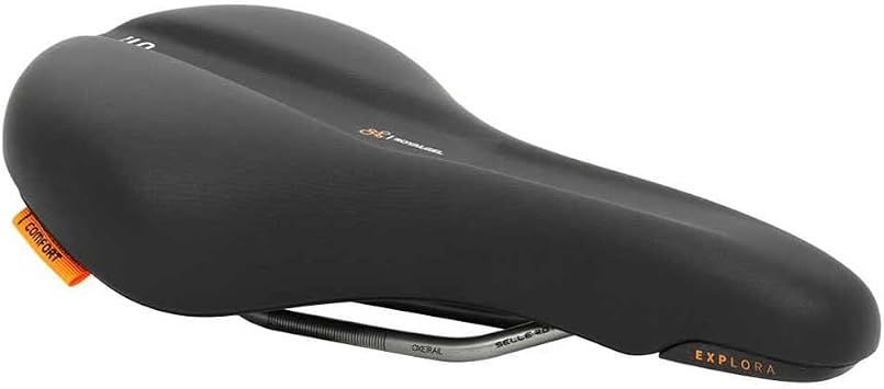 Selle Royal Explora Moderate,Bicycle Saddle for Mixed Terrain, Black, One Size | bike-saddles-and-seats