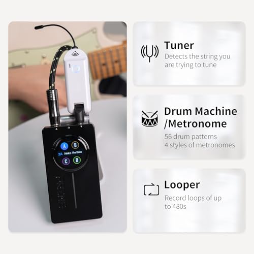 Amazon.com: MOOER Prime P2 - Pedal de efectos múltiples para