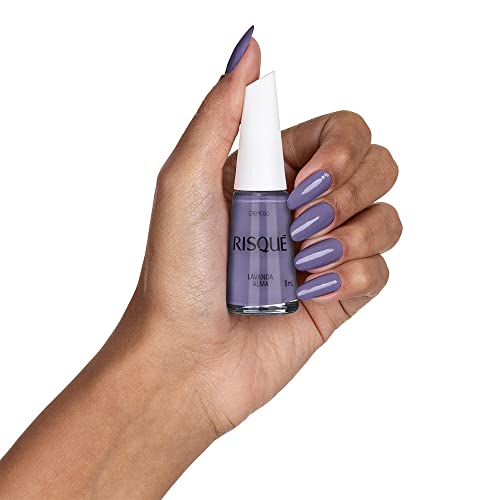 Risqué Esmalte Cremoso Lavanda Alma 8Ml