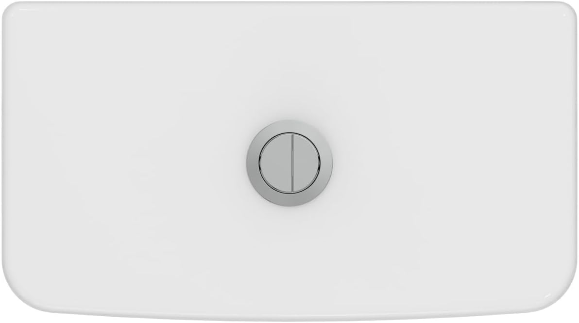 Ideal Standard Cube 6liter cistern E7970, bottom inlet, colour: White with Ideal Plus - E7970MA