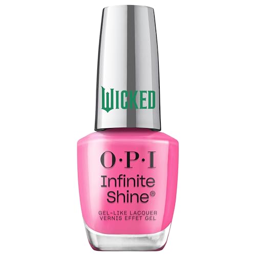 OPI x Wicked Infinite Shine – Ever-Effervescent – OPI Nagellack Rosa – Gel Nagellack ohne UV Lampe – hält bis zu 11 Tage – 15 ml