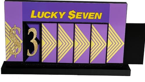 The Price is Right "Lucky Seven" Pricing Game 8 inches