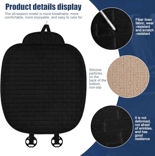 Fundas de asiento impermeables para Nissan Qashqai J12, juego de protectores delanteros 4